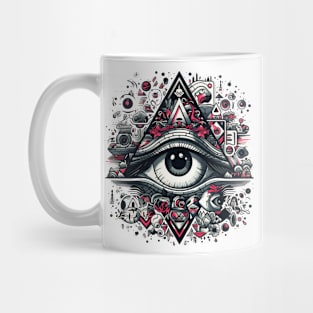 Illuminati pop logo Mug